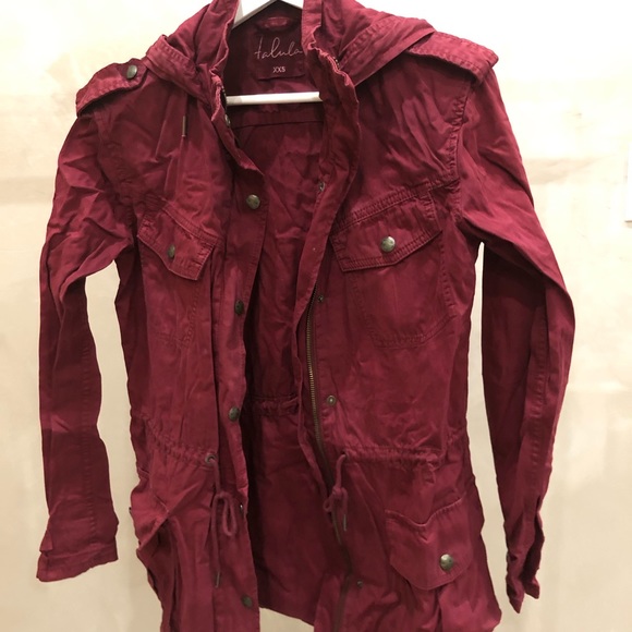 Talula Maroon Jacket - Picture 2 of 6